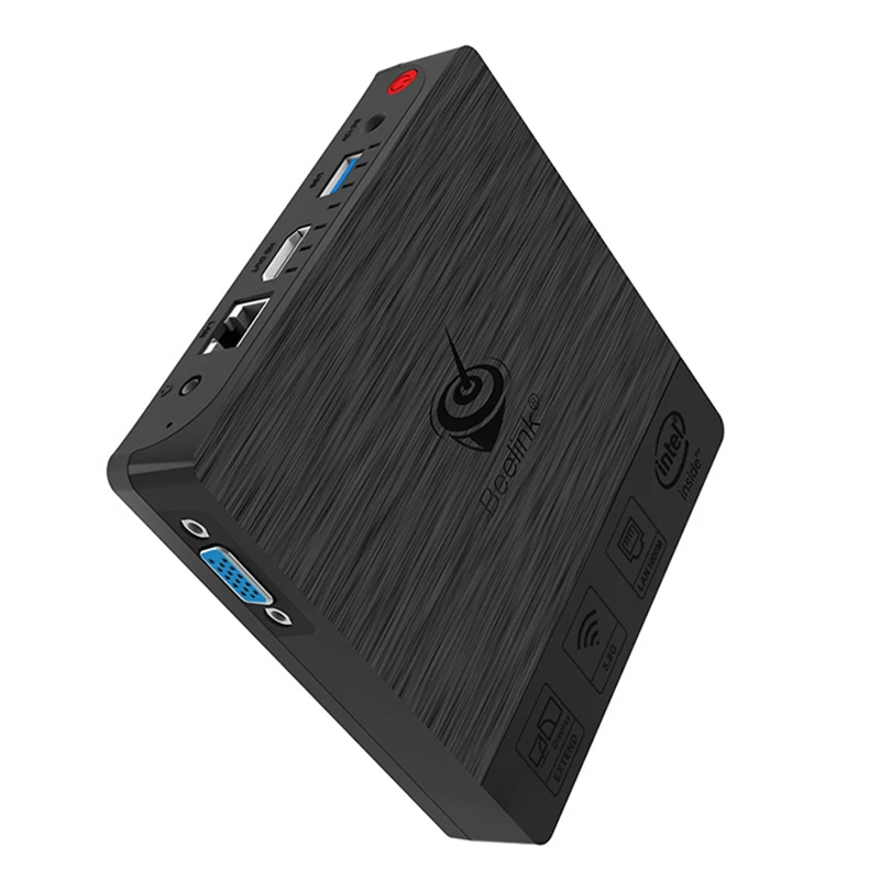 Beelink Beelink BT3 Pro II Мини ПК Intel Atom X5-Z8350 2,4/5,8 ГГц двухдиапазонный WiFi Bluetooth 4,0 Ethernet 1000 Мбит/с 4 Гб