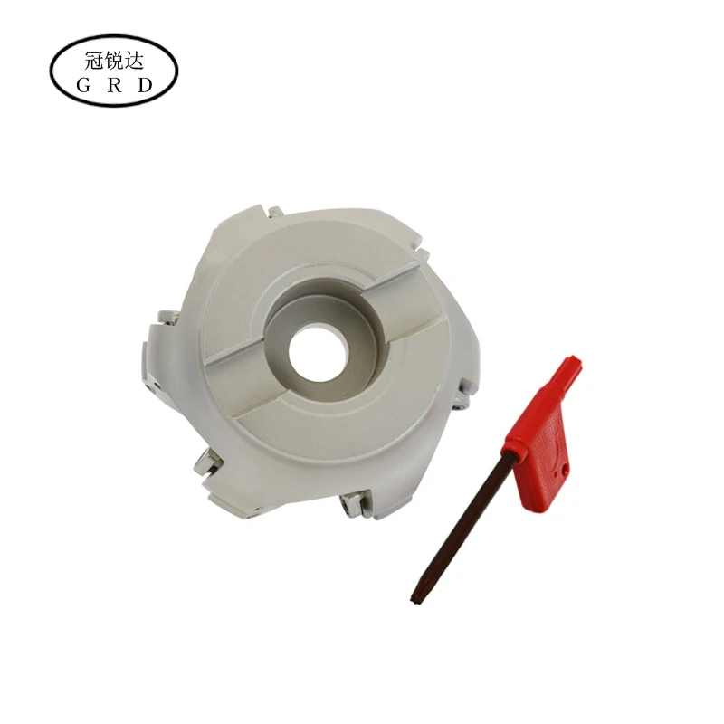 Торцевая фреза 400R-100-32-6T торцевая головка фрезы 400r 100 32 6t для apmt1604 вставка bt40 nt40 fmb32