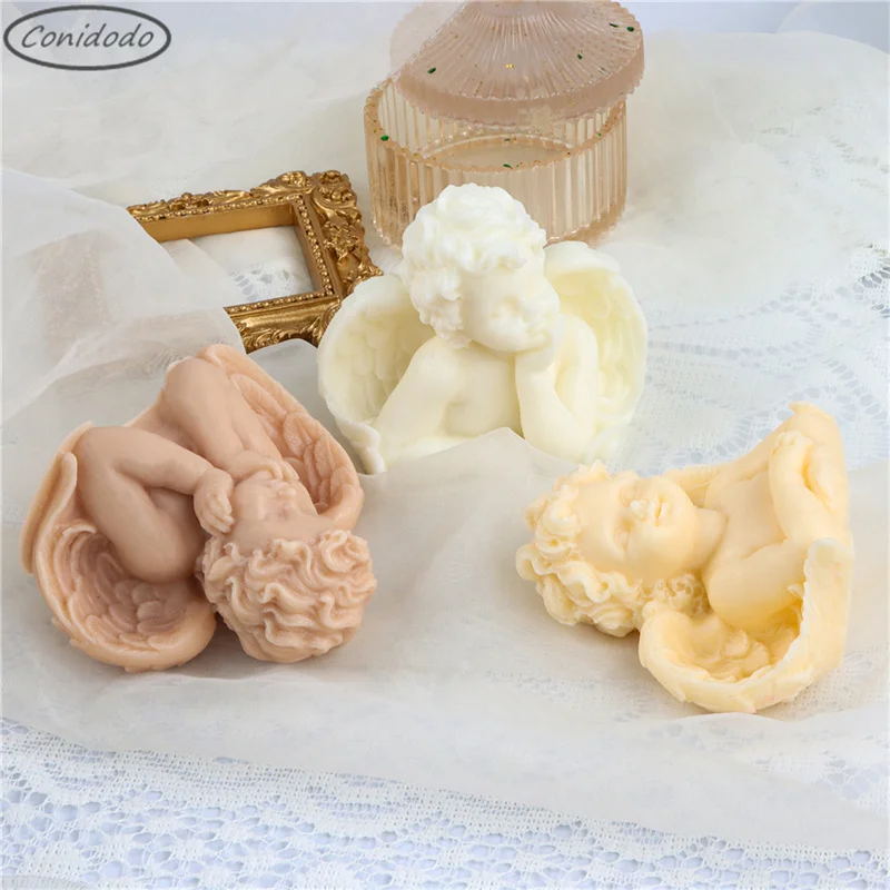 Искусственная форма для маленького ангела силиконовая помадки торта