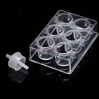 plastic well plate 6 holes 6 holes porous well plate chemical teaching equipment teaching instrument