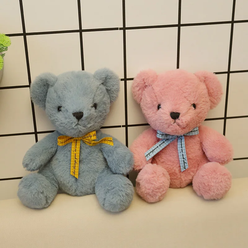 Мягкая Плюшевая Кукла 23 см с имитацией кроличьего меха Эрл медведь милое