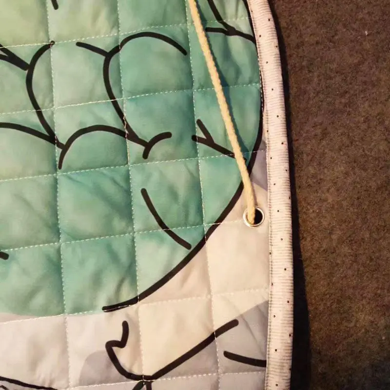 Круглые коврики детский игровой коврик органайзер для хранения игрушек детской