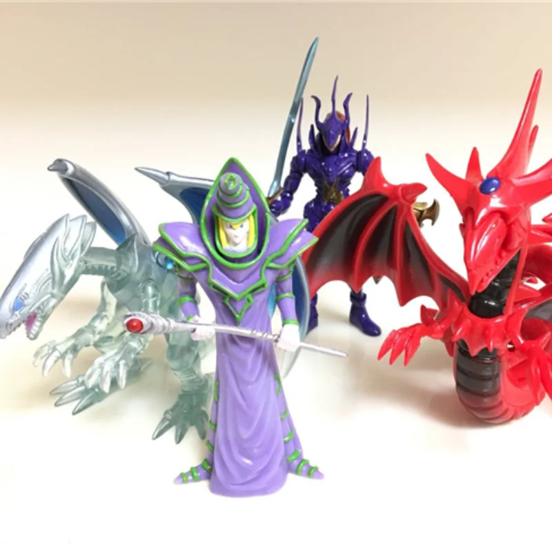 

Anime Peripheral Bandai Out-of-print Yu-Gi-Oh Model White Dragon Sky Dragon Chaos Warrior Model Decoration Christmas Gift