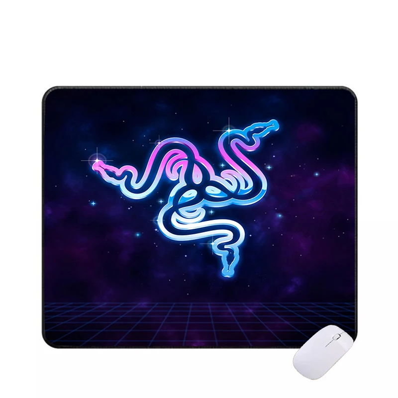

Razer Mouse Pad Small Mausepad Asus Rog Gaming Mat Hyperx Mousepad Office Carpet Black Mousepads Table Gamer Accessories Pink