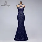Новые Сексуальные вечерние платья с блестками и вырезом, платье для выпускного вечера, элегантные вечерние платья, вечерние платья, визитные платья