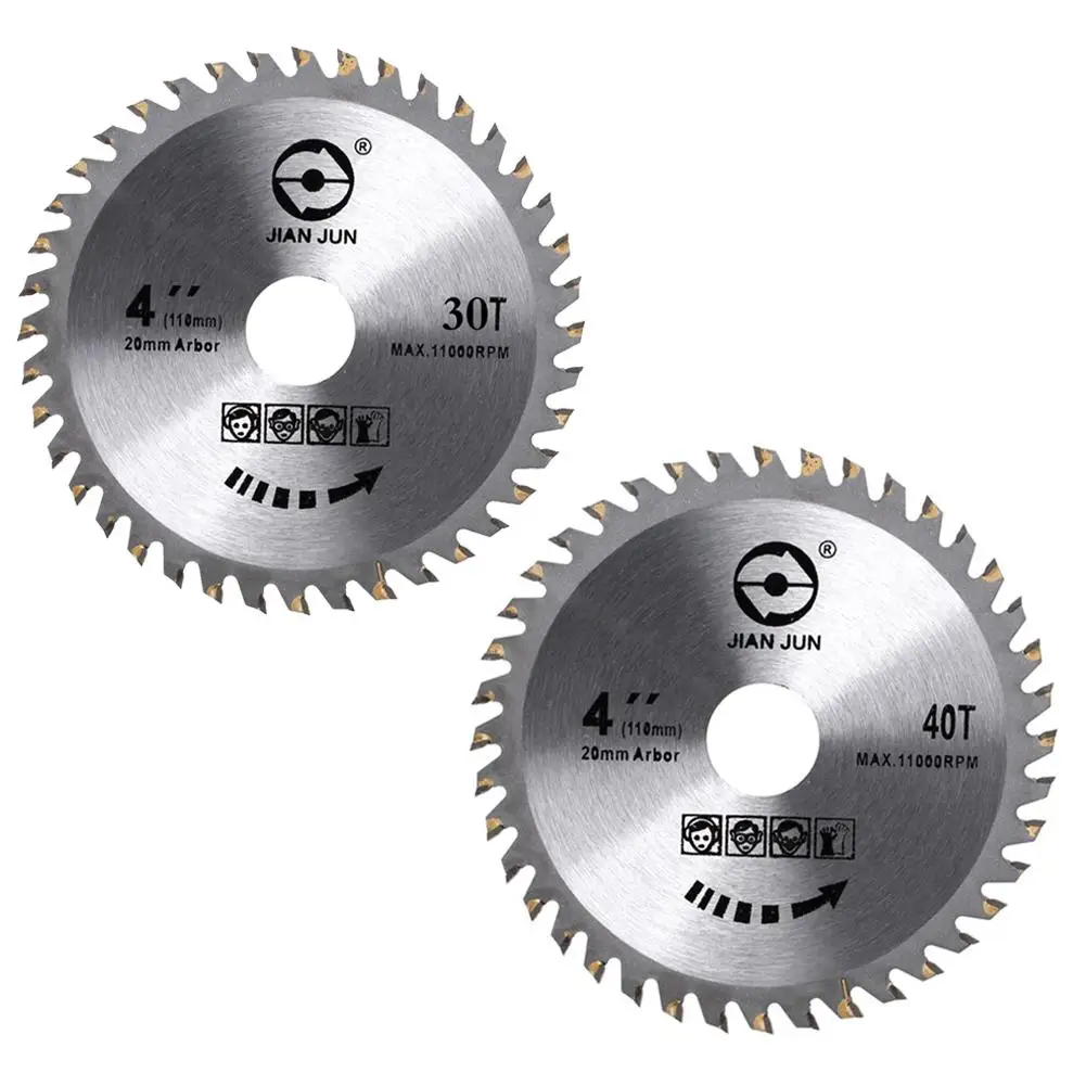 4 дюйма 30T 40T циркулярная пила деревянный материал режущий диск для
