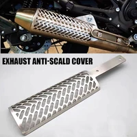motorcycle exhaust heat shield protector anti scalding guard for motron revolver 125