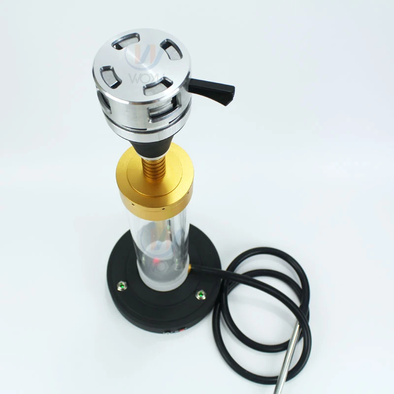 Chicha полный перезаряжаемый кальян с аккумулятором с лазерным светильник Provost стеклянная труба наргиле аксессуары для кальяна Рождество