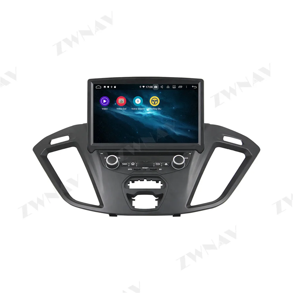 Android 10 4G + 128G для Ford Transit Custom 2016 мультимедийное радио GPS-навигация автомобильный