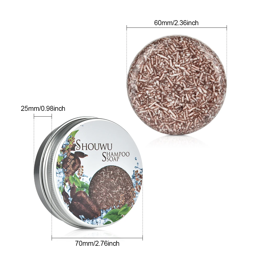 Шампунь Polygonum Essence для затемнения волос мыло натуральная Органическая мягкая