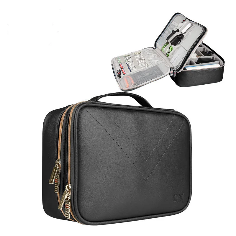 TUUTH сумка для хранения кабеля двухслойные цифровые аксессуары дорожный