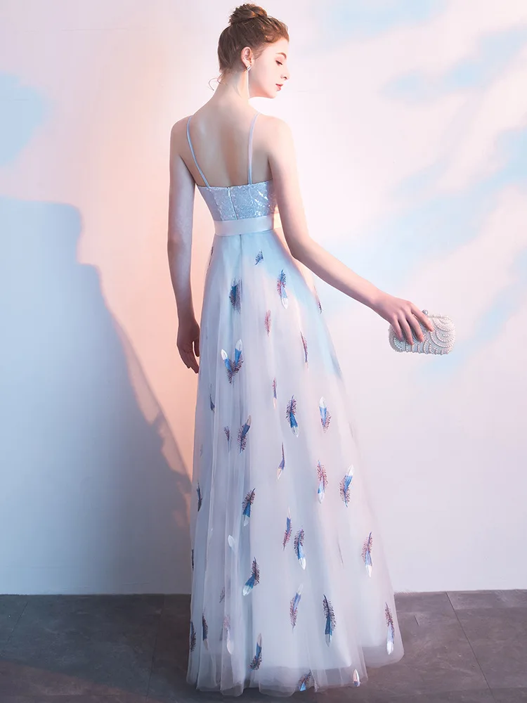 Женские Qipao Slash шеи Длинные вечерние платья Ципао современный с низким вырезом на