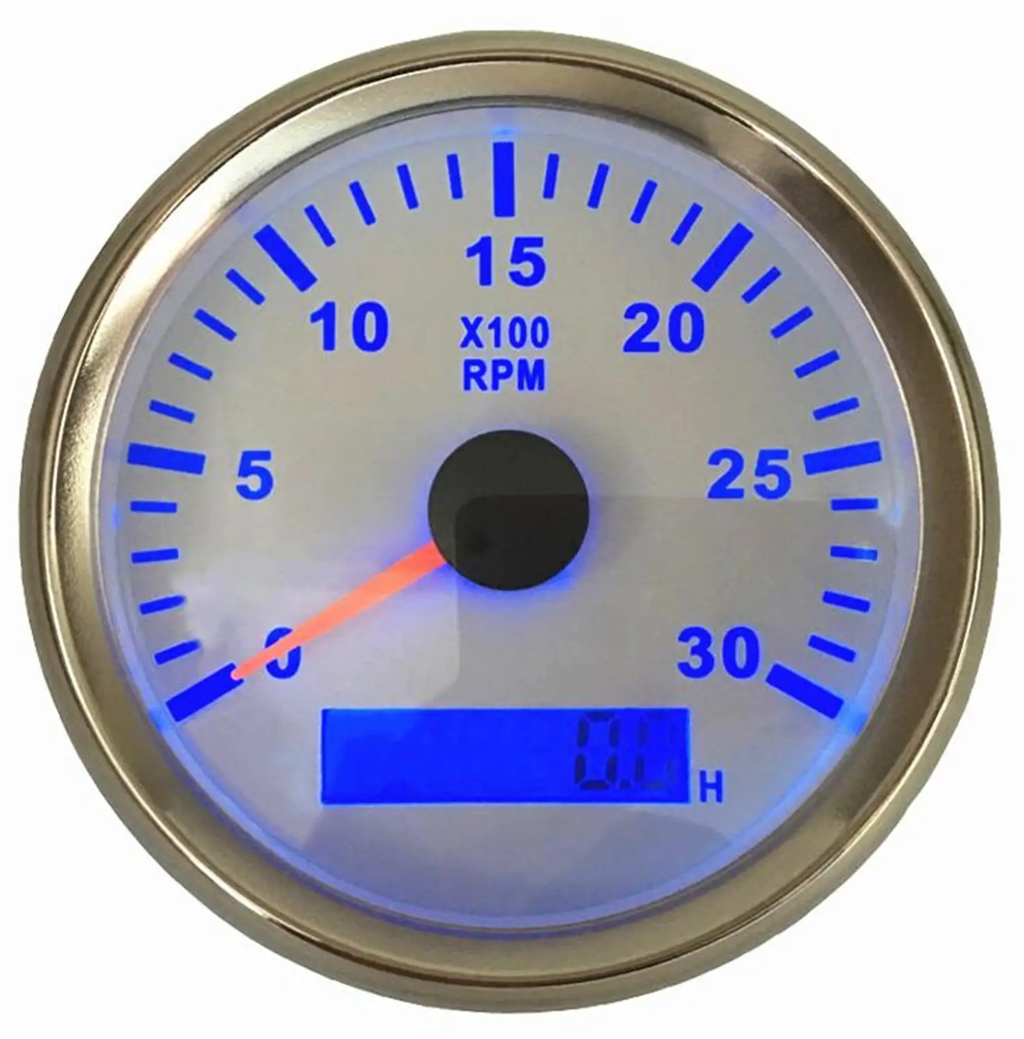 1 шт. Водонепроницаемый Тахометры 9-32 в пост настройки измерительные приборы 0-3000
