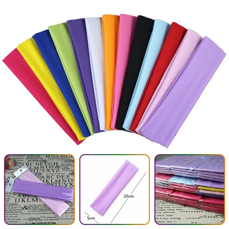 Женская лента для волос при занятиях йогой спортивный ободок женский и мужской