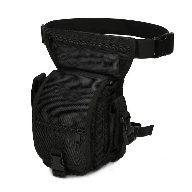 Military Gear Tactical Small Bag Molle Pouch Drop Leg Camouflage Hunting Fanny Pack Hiking Cycling | Спорт и развлечения