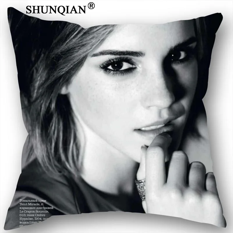 Лучший Эмма Ватсон декоративная Свадебные наволочки наволочка на заказ подарок