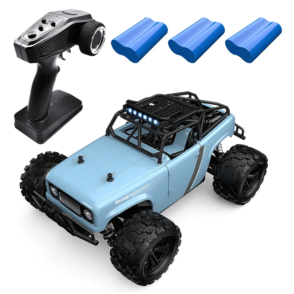 

RC Cars 40km/h High Vehicle Electric Car 4WD 2.4G 1:18 Full Scale Kids Gifts Speed Remote Control Climbing Truck Off Road Toys