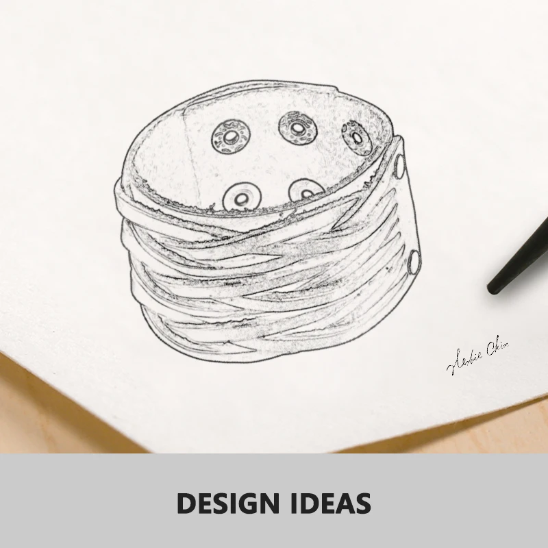 Мужские и женские Многослойные браслеты из натуральной кожи широкий Винтажный