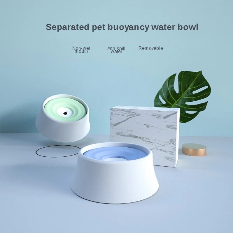 

Portable and Easy-to-carry Pet Travel Dog Basin Removable Non-wet Mouth 1200ml Large Capacity for Cats and Dogs Pet Supplies