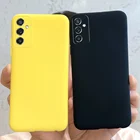 Чехол для телефона Samsung M32 M52, противоударный бампер, Роскошный Матовый силиконовый чехол карамельных цветов для Samsung Galaxy M52, 55 отделений