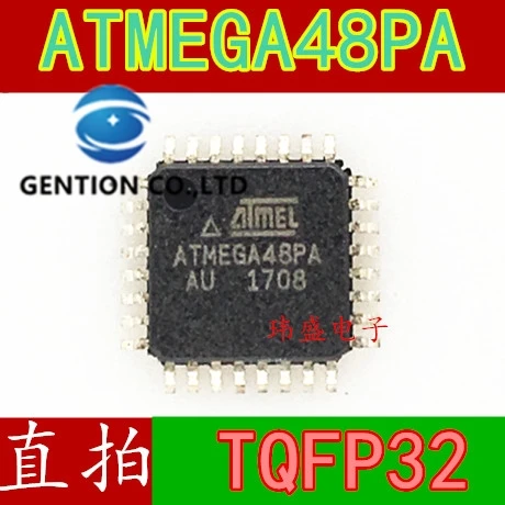 10 шт. ATMEGA48PA-AU AVR MCU/embedded-32-TQFP микроконтроллеры в наличии 100% новый и оригинальный