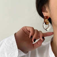 %c2%a0aensoa 2021 colorful transparent clear resin acrylic water drop earrings hollow geometric drop earrings for women girls jewelry