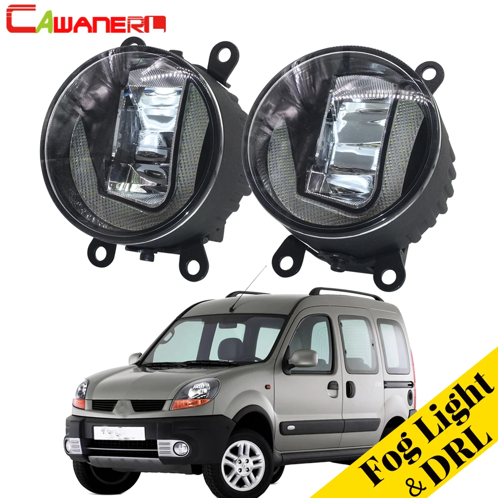 Cawanerl 2 шт. стайлинга автомобилей светодиодный лампы Противотуманные фары