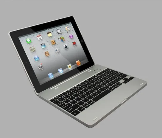 Беспроводной Bluetooth клавиатура с пластик + ABS clamshel чехол для iPad 2 3 4 A1395 A1396 A1397 A1403 A1459