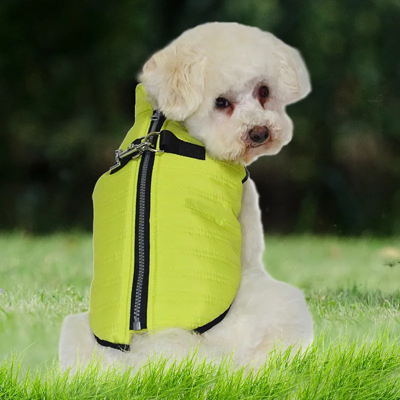 

Pet Clothes Puppy Outfit Vest Warm Breathable Dog Clothes For Dogs Winter Windproof Pets Padded Chihuahua Bulldog Coat Jacket