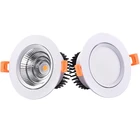 Superbrillo AC85-230V LED COB регулируемые потолочные светильники 3W 5W 7W 9W 12W 15W