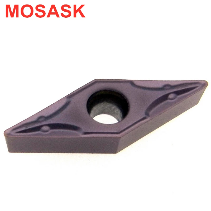 MOSASK VBMT 10 шт. VBMT110304-TM ZP1521 ЧПУ для резки расточной обработки нержавеющей стали Твердые поворотные твердосплавные вкладыши