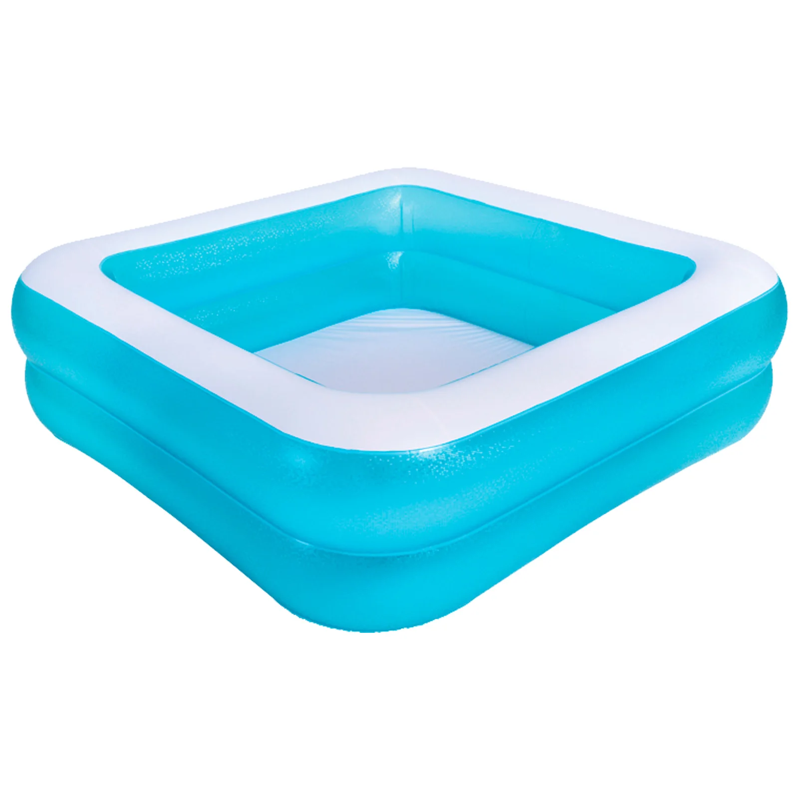 

Inflatable Swimming Pool Indoor Outdoor Children's Swimming Center Water Play Pool Refractive Material Square 2 Ring Water Basin