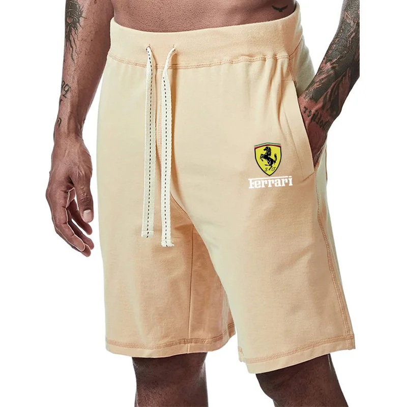 

2021 New Men's Summer Casual Shorts Men Straight Shorts Male Fashion printing Cotton Beach Short Plus Size