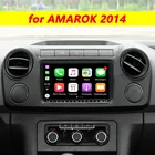 Автомобильная стереосистема с 9-дюймовым экраном, головное устройство для VW AMAROK 2014, навигация, автомобильное радио, Android, мультимедийный плеер, Авторадио, Bluetooth, Carplay