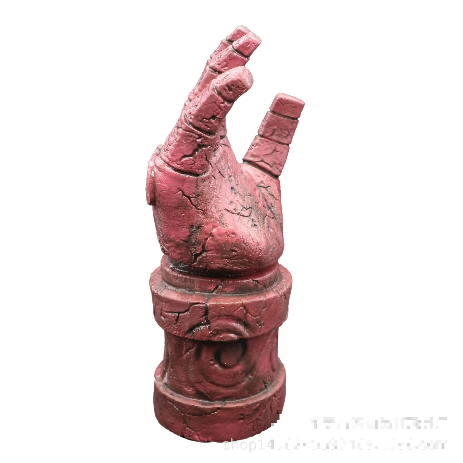 Хеллоуин Новая маска Хеллбой Cos Hellboy перчатки фильм персонажи проекты фабрика игрушка унисекс ужас нет латекс