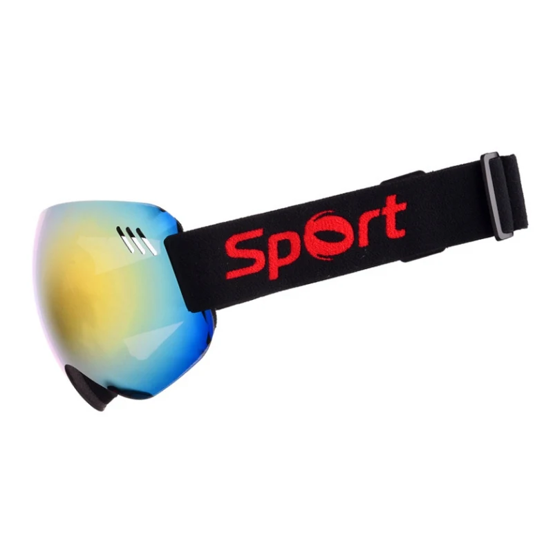 

Unisex Ski Goggles Snowboard Goggles Anti-Fog Protection Spherical Lens Frameless Snow Sports Goggles