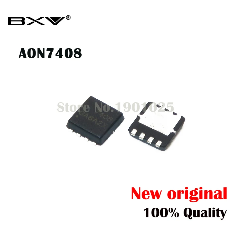 

20pcs AON7408 AO7408 7408 QFN-8 MOSFET new original