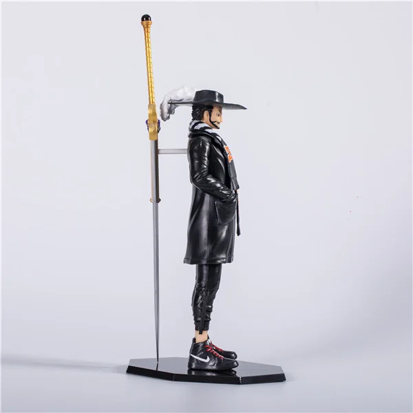 Аниме O.n.e.P.i.e.c.e. Модная уличная модная одежда Hawkeye Dracule Mihawk коробка фигуры около 22