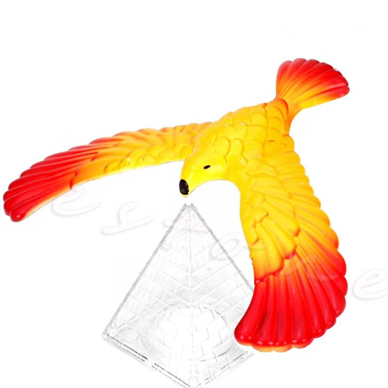

Magic Balancing Bird Science Desk Toy w/ Base Novelty Eagle Fun Learn Gag Gift