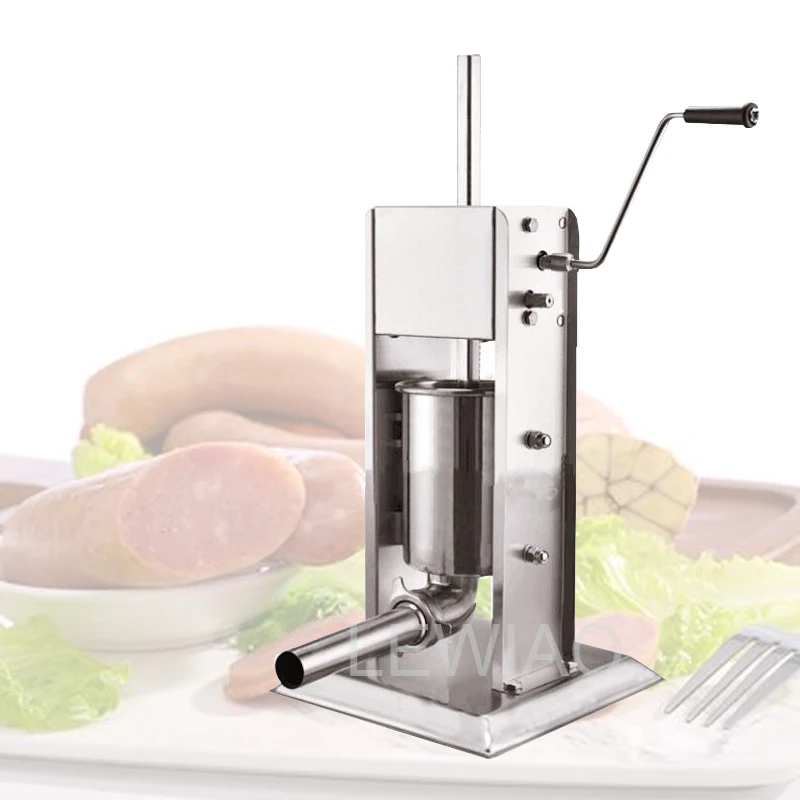 

Ручная машинка для изготовления колбасок из нержавеющей стали, 3 л