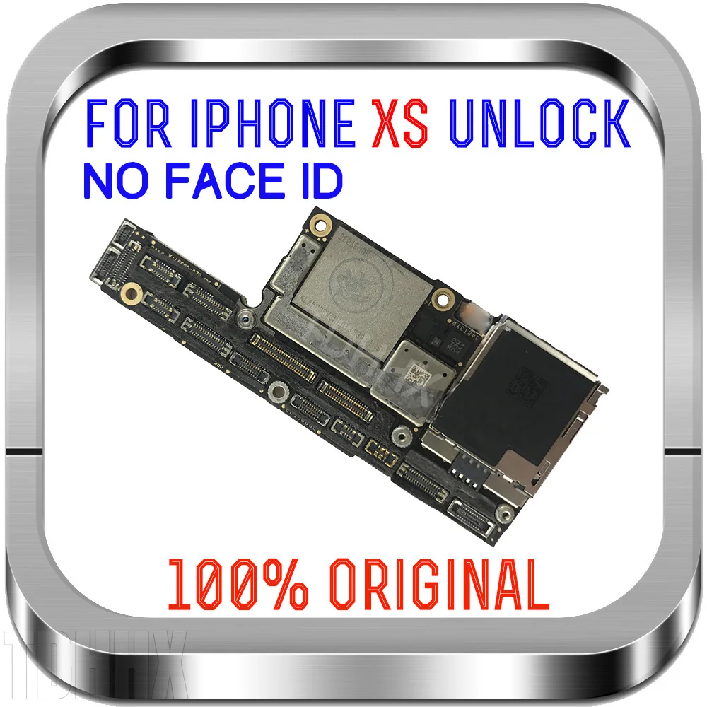Большая ПЗУ для iPhone XS материнская плата разблокированная бесплатно да/нет распознавания лица ID используется ок основная логическая плата хорошая работа