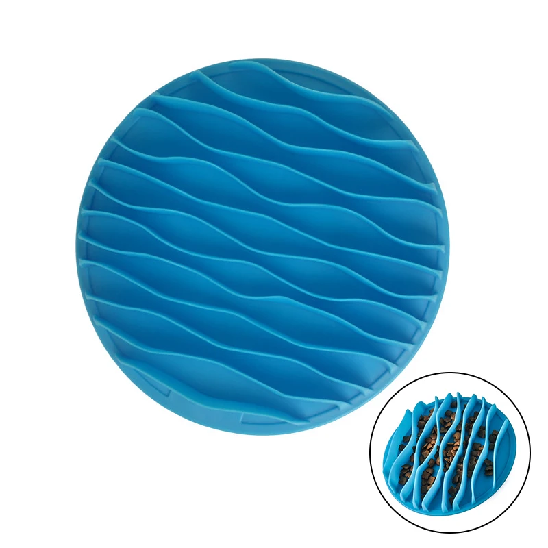 Интерактивная миска для медленного кормления домашних животных 25 5*3 см | Дом и сад