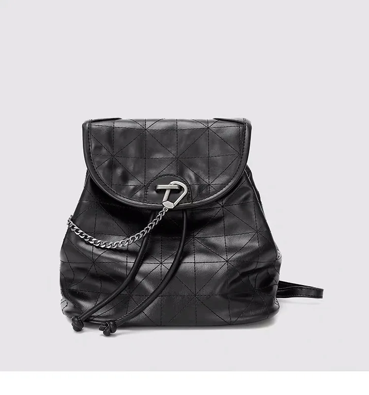 Модный женский повседневный рюкзак из высококачественной искусственной кожи 2019