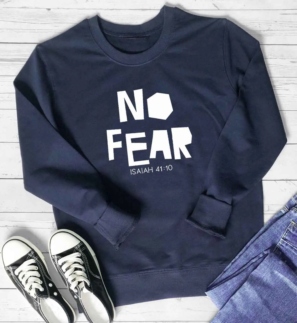 

No fear Christian Church group No Fear do not fear isaiah 41:10 sweatshirt youngs hipster religion youngs pullovers gift tops