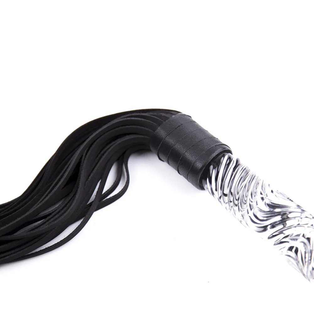 Сексуальное нижнее белье 3 типа стеклянный пенис хлыст кристалл задняя сторона