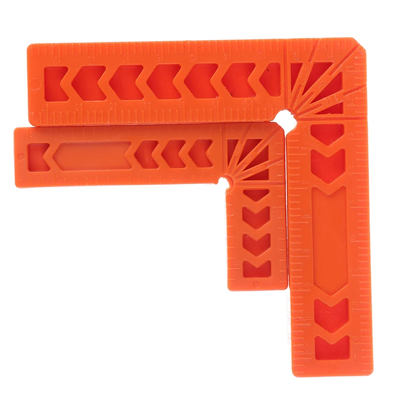 

Carpenter's Square Right Angle 90 Degrees L-Shaped Auxiliary Fixture Woodworking Positioning Ruler Household Woodworking Tool