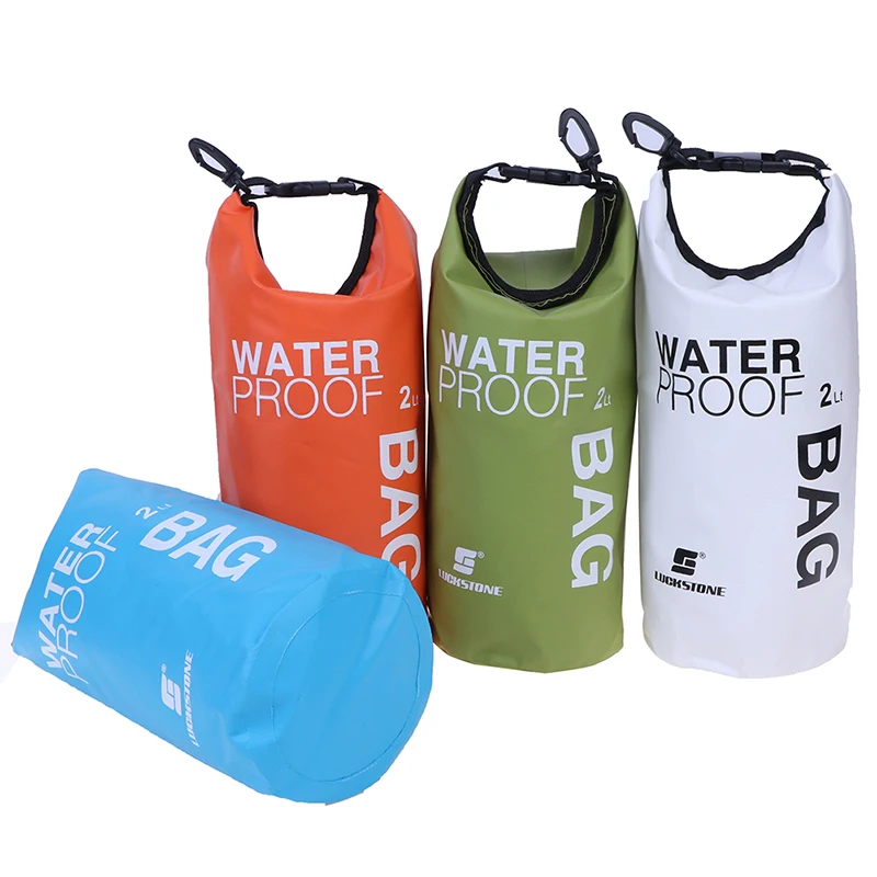 

Waterproof Bags Storage Dry Sack Bag For Canoe Kayak Rafting Outdoor Sport Swimming Bags Travel Kit Backpack 2L/5L/10L