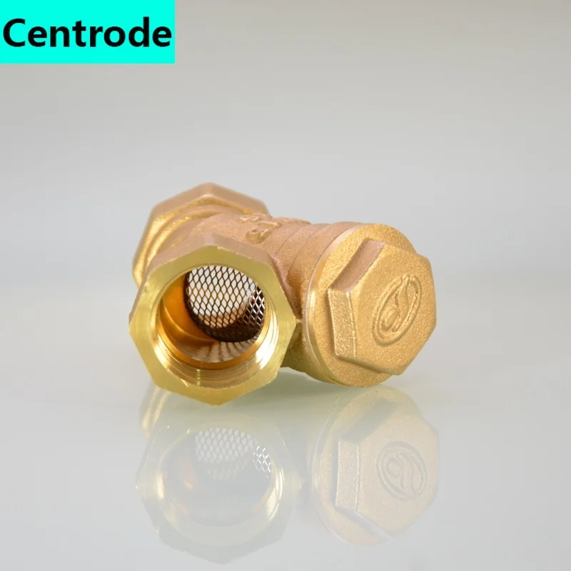 1/4IN 3/8IN 1/2IN 3/4IN Y filter water pump meter HVAC pipe copper fittings 1 / 1.2 1.5 2 inch | Обустройство дома