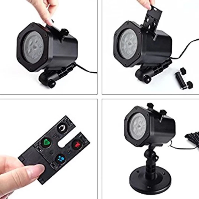 ZUCZUG Уличный светильник для сада газона сценический эффект сказочное небо звезда