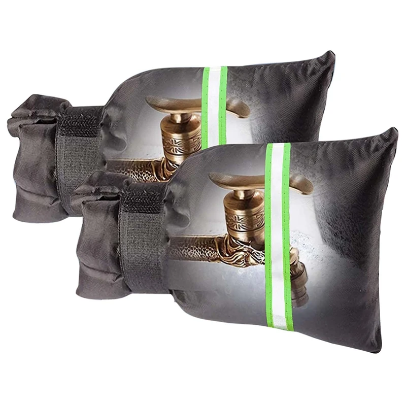 

Крышки для смесителя для улицы зимой, носки для садового смесителя со светоотражающими полосками, многоразовый набор крышек для смесителя ...